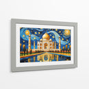 Taj Mahal al estilo Vicent Van Gogh - Mavel Per | Cuadro decorativo de Canvas Lab