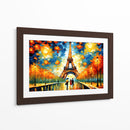 La Torre Eiffel al estilo Vicent Van Gogh - Mavel Per | Cuadro decorativo de Canvas Lab