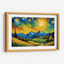 Combinación paisaje al estilo Vicent Van Gogh - Mavel Per | Cuadro decorativo de Canvas Lab