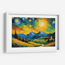 Combinación paisaje al estilo Vicent Van Gogh - Mavel Per | Cuadro decorativo de Canvas Lab