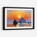 Pirámides Egipto al estilo Monet - Mavel Per | Cuadro decorativo de Canvas Lab
