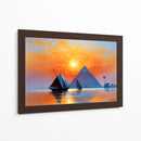 Pirámides Egipto al estilo Monet - Mavel Per | Cuadro decorativo de Canvas Lab
