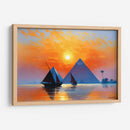 Pirámides Egipto al estilo Monet - Mavel Per | Cuadro decorativo de Canvas Lab