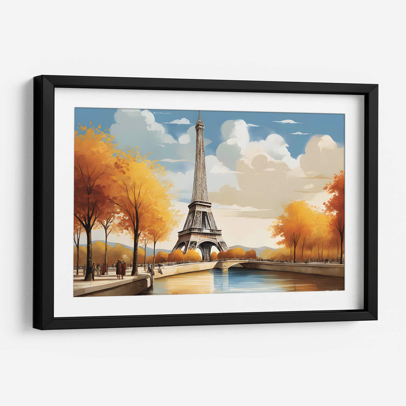 La Torre Eiffel al estilo Monet - Mavel Per | Cuadro decorativo de Canvas Lab