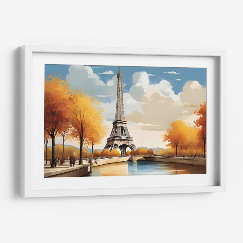 La Torre Eiffel al estilo Monet - Mavel Per | Cuadro decorativo de Canvas Lab