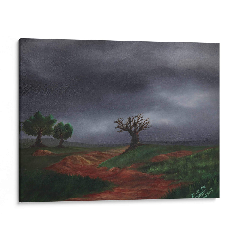 PAISAJE SOLITARIO - Kmiloropeza | Cuadro decorativo de Canvas Lab