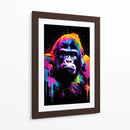 Gorila - Dominico Zafri | Cuadro decorativo de Canvas Lab