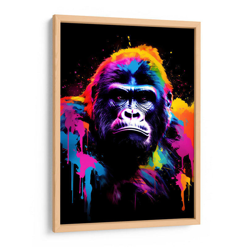 Gorila - Dominico Zafri | Cuadro decorativo de Canvas Lab
