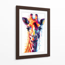 La Jirafa II - Dominico Zafri | Cuadro decorativo de Canvas Lab