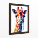 La Jirafa II - Dominico Zafri | Cuadro decorativo de Canvas Lab