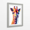 La Jirafa II - Dominico Zafri | Cuadro decorativo de Canvas Lab