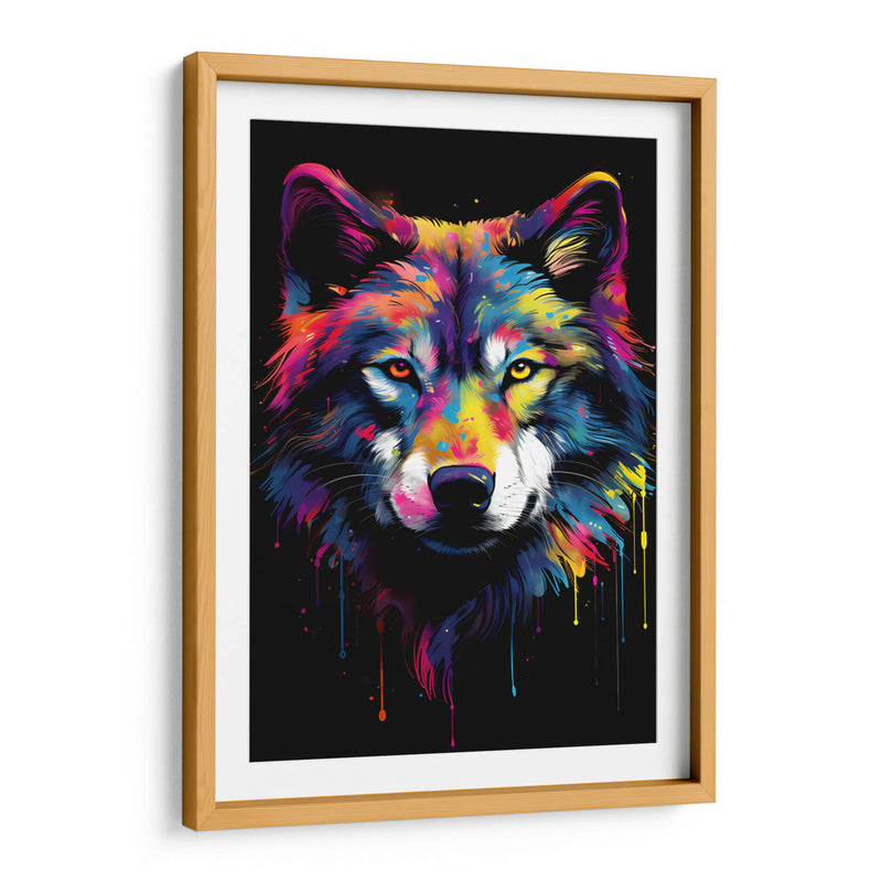 Lobo - Dominico Zafri | Cuadro decorativo de Canvas Lab