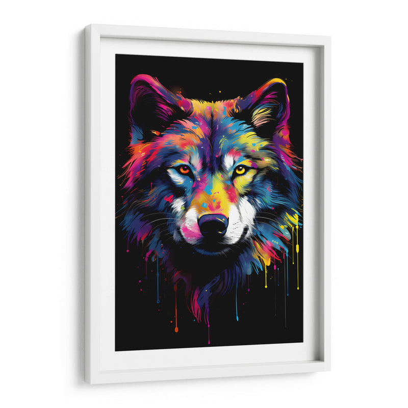 Lobo - Dominico Zafri | Cuadro decorativo de Canvas Lab