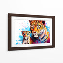 Familia Jaguar - Dominico Zafri | Cuadro decorativo de Canvas Lab