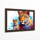 Familia Jaguar - Dominico Zafri | Cuadro decorativo de Canvas Lab