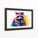 Familia Mapache - Dominico Zafri | Cuadro decorativo de Canvas Lab