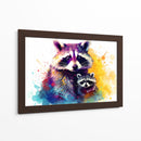 Familia Mapache - Dominico Zafri | Cuadro decorativo de Canvas Lab