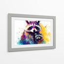 Familia Mapache - Dominico Zafri | Cuadro decorativo de Canvas Lab