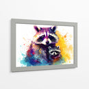 Familia Mapache - Dominico Zafri | Cuadro decorativo de Canvas Lab