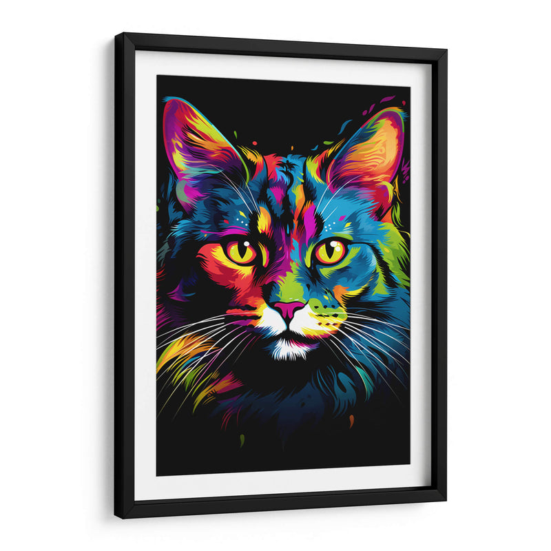 Gato - Dominico Zafri | Cuadro decorativo de Canvas Lab