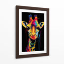 Jirafa - Dominico Zafri | Cuadro decorativo de Canvas Lab
