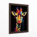 Jirafa - Dominico Zafri | Cuadro decorativo de Canvas Lab