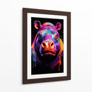 Hipopotamo - Dominico Zafri | Cuadro decorativo de Canvas Lab