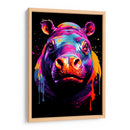 Hipopotamo - Dominico Zafri | Cuadro decorativo de Canvas Lab