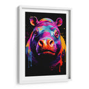 Hipopotamo - Dominico Zafri | Cuadro decorativo de Canvas Lab