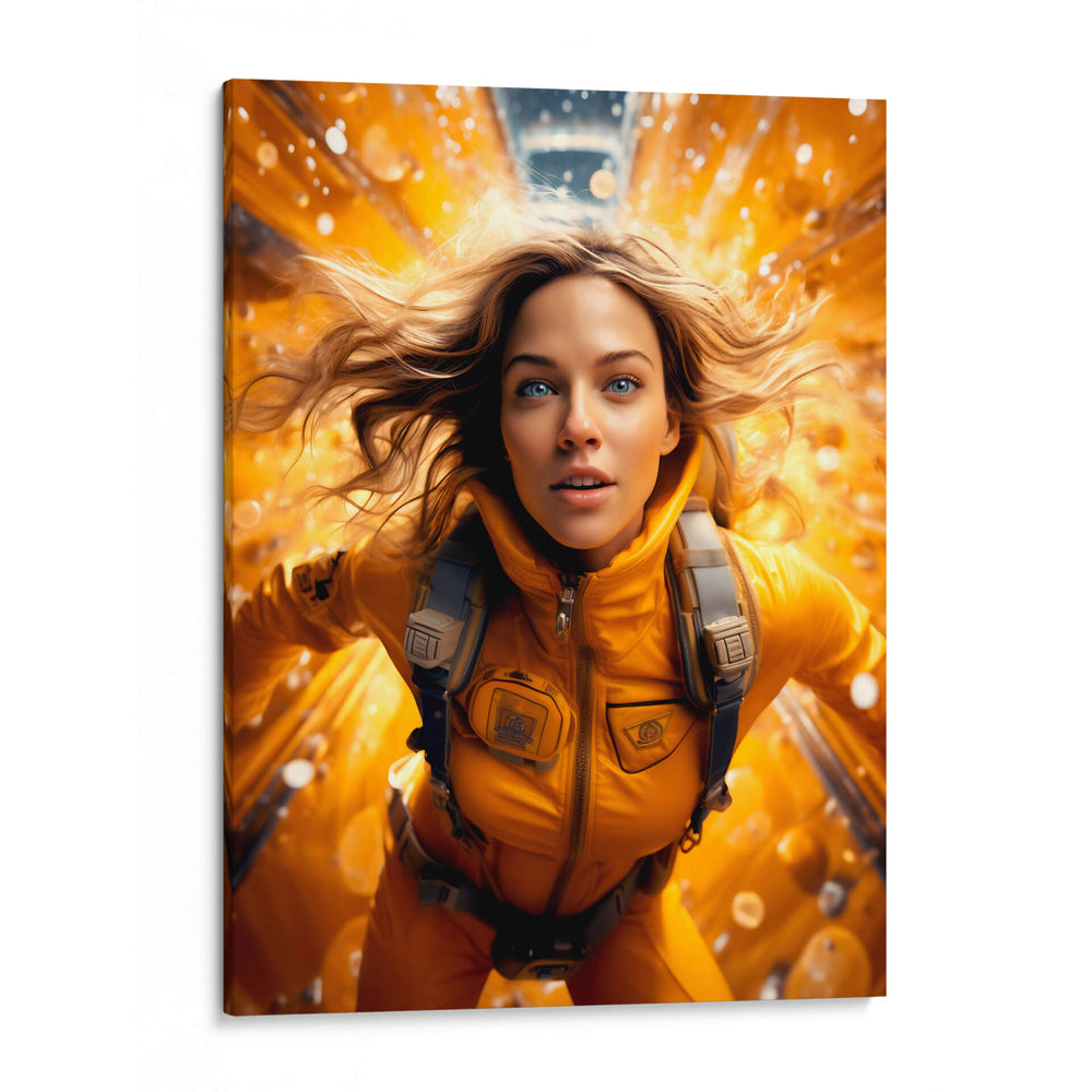 Las Chicas Astronautas - III - DeLaVegaGaming | Cuadro decorativo de Canvas Lab