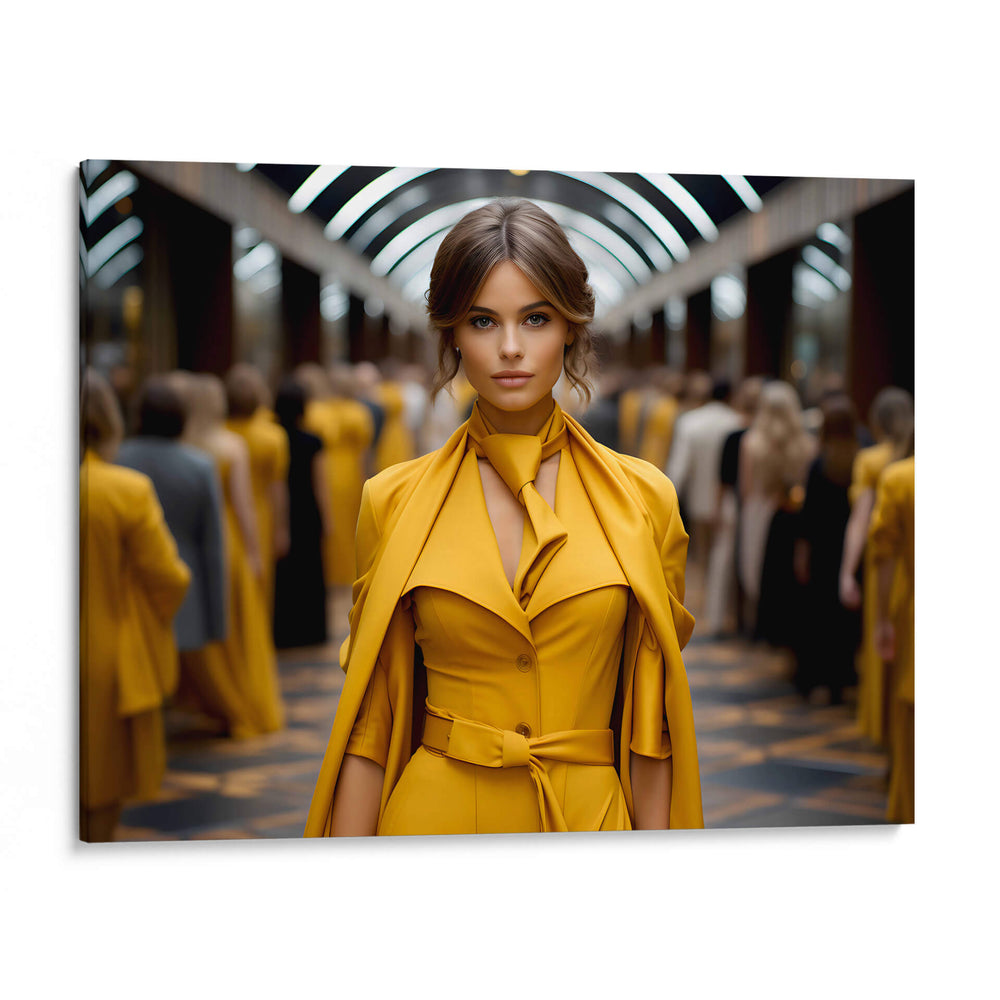 Chic En Amarillo - DeLaVegaGaming | Cuadro decorativo de Canvas Lab