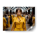 Chic En Amarillo - DeLaVegaGaming | Cuadro decorativo de Canvas Lab