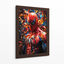 Retrato del Hombre Araña  - Paltik Arte Digital | Cuadro decorativo de Canvas Lab