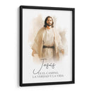 Jesús es el camino - Dav Madrid | Cuadro decorativo de Canvas Lab