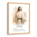 Jesús es el camino - Dav Madrid | Cuadro decorativo de Canvas Lab