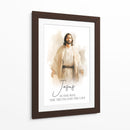 Jesus is the way - Dav Madrid | Cuadro decorativo de Canvas Lab