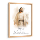 Jesus is the way - Dav Madrid | Cuadro decorativo de Canvas Lab
