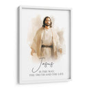 Jesus is the way - Dav Madrid | Cuadro decorativo de Canvas Lab