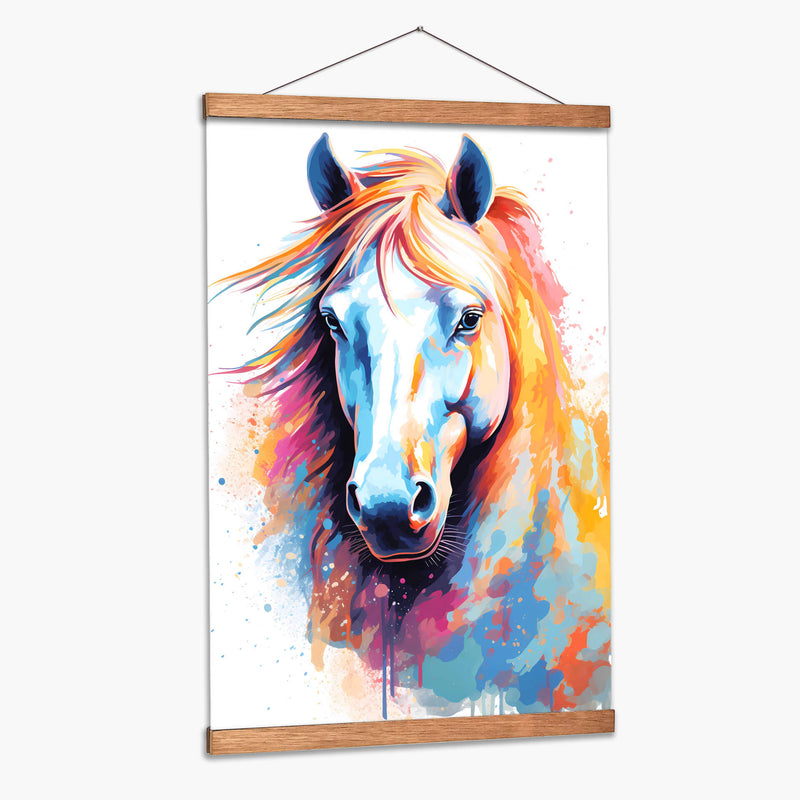 El Caballo - Dominico Zafri | Cuadro decorativo de Canvas Lab