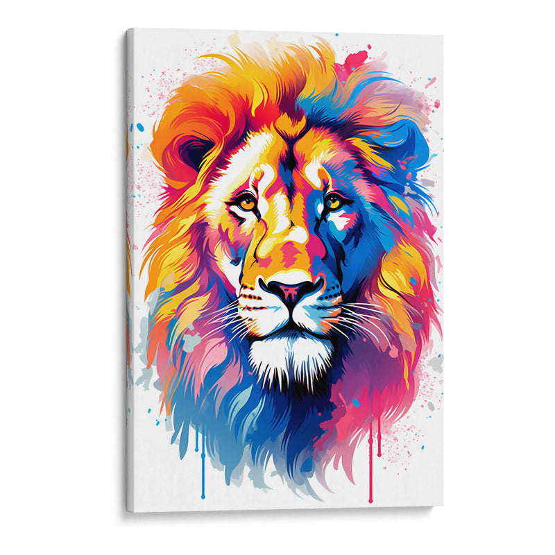 El Leon - Dominico Zafri | Cuadro decorativo de Canvas Lab