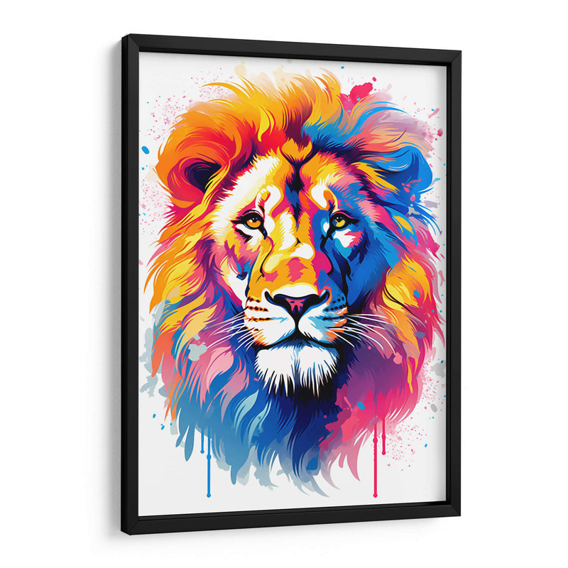 El Leon - Dominico Zafri | Cuadro decorativo de Canvas Lab