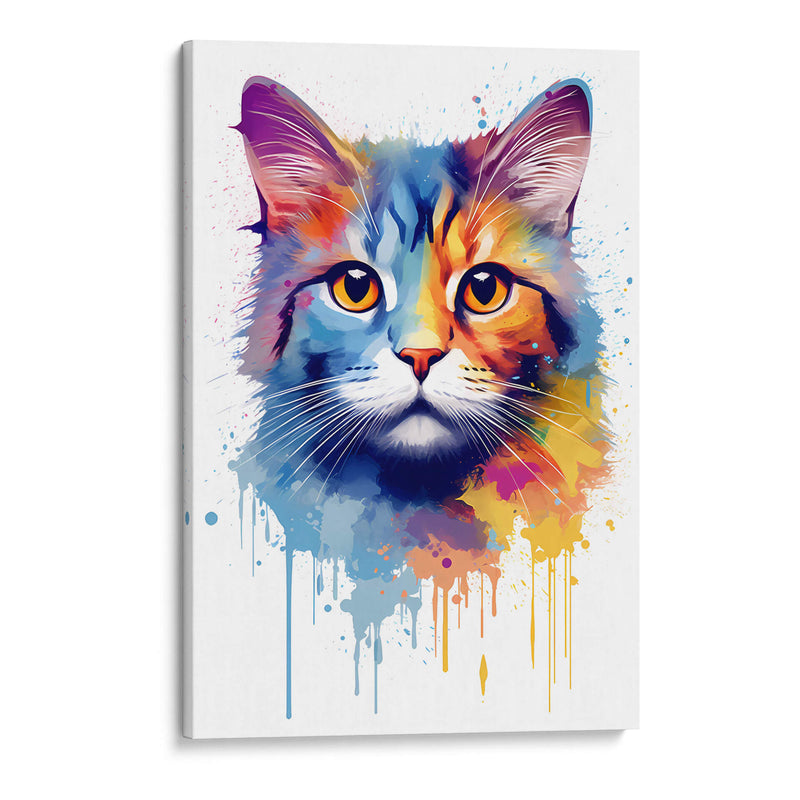 El Gato - Dominico Zafri | Cuadro decorativo de Canvas Lab