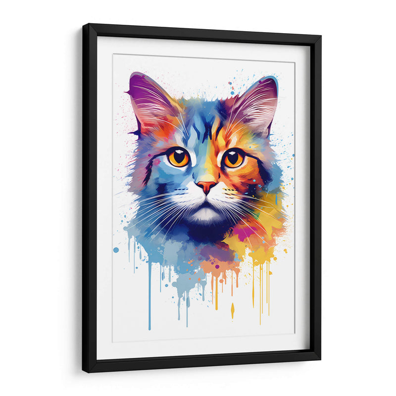 El Gato - Dominico Zafri | Cuadro decorativo de Canvas Lab