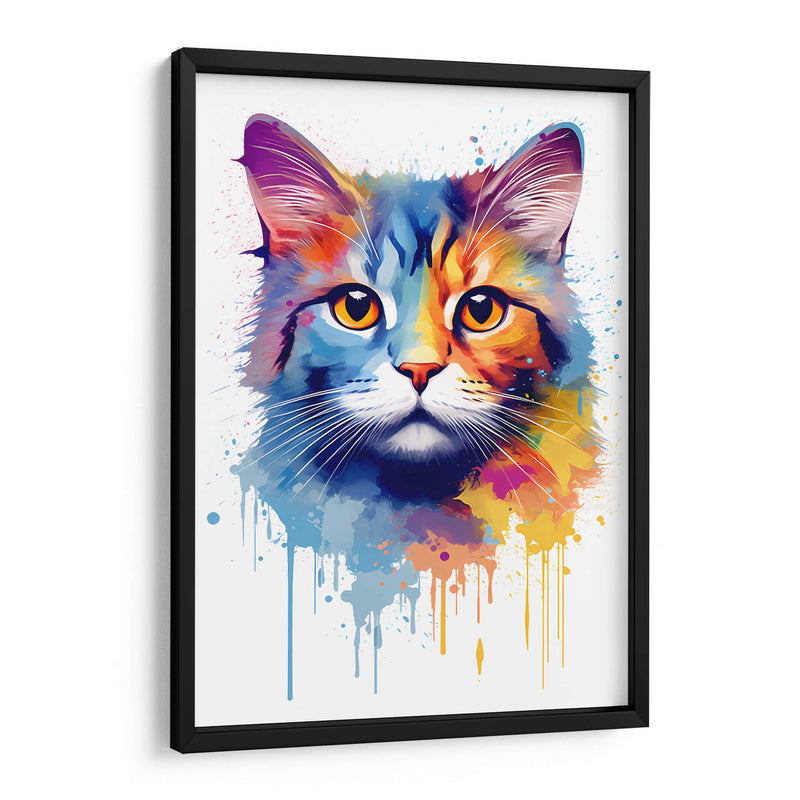 El Gato - Dominico Zafri | Cuadro decorativo de Canvas Lab