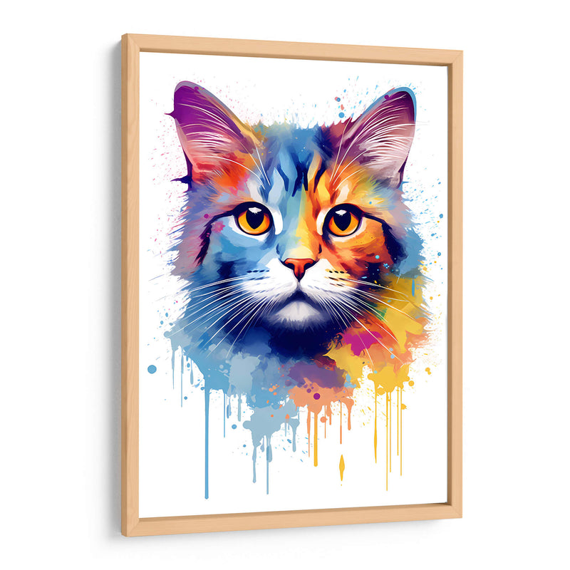 El Gato - Dominico Zafri | Cuadro decorativo de Canvas Lab