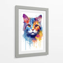 El Gato - Dominico Zafri | Cuadro decorativo de Canvas Lab