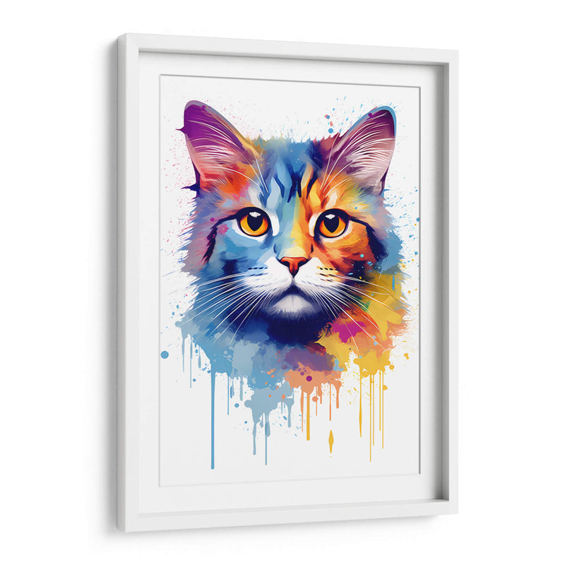 El Gato - Dominico Zafri | Cuadro decorativo de Canvas Lab