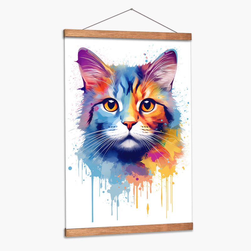 El Gato - Dominico Zafri | Cuadro decorativo de Canvas Lab