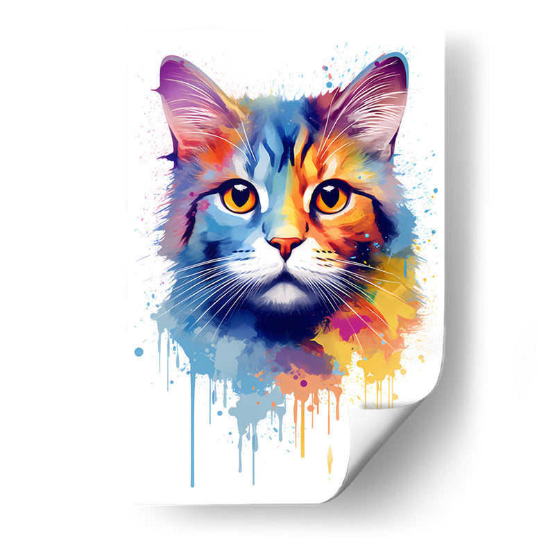 El Gato - Dominico Zafri | Cuadro decorativo de Canvas Lab