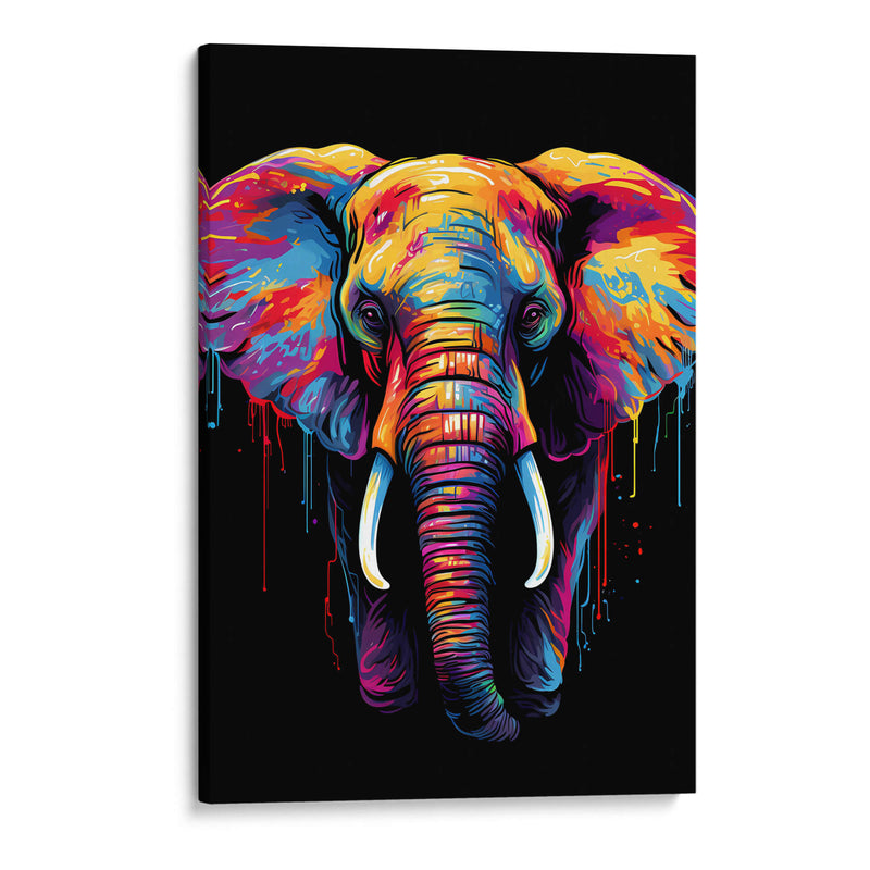 Elefante - Dominico Zafri | Cuadro decorativo de Canvas Lab